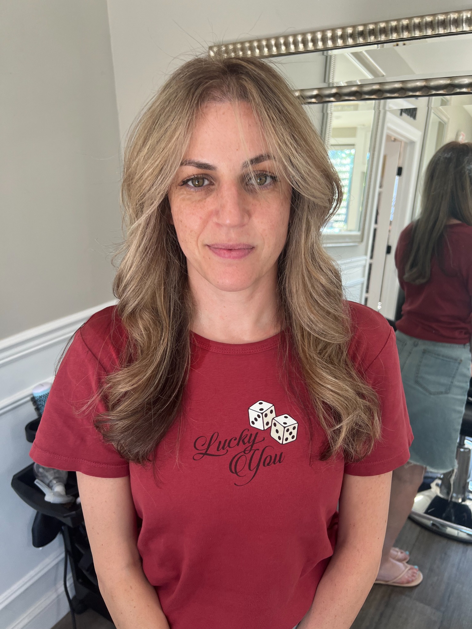Salon color result